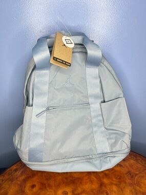 Jordan Pale Blue Backpack with Front Pocket